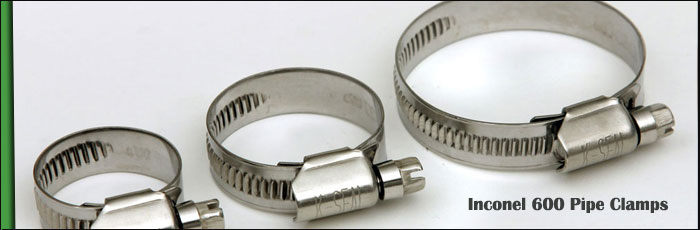 Inconel 600 Pipe Clamps at our Vasai, Mumbai Factory